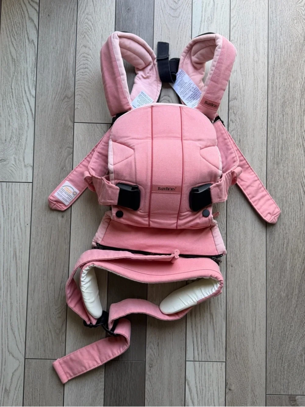 BabyBjörn Baby Mini Cotton Dusty Pink Limited Edition